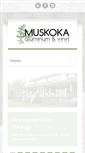 Mobile Screenshot of muskokaaluminum.com